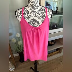 Pink Women's Top size large racerback